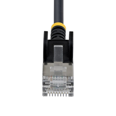 STARTECH .com networking cable Black 3,05 m Cat6a U/FTP (STP) Round (N6APATSTP34BKS-10FT) - Cartouches Certifiees