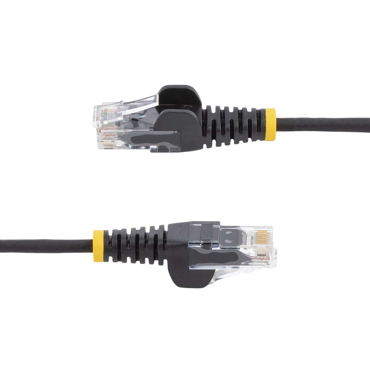 STARTECH .com networking cable Black 4,6 m Cat6 U/UTP (UTP) Round (N6PAT15BKS) - Cartouches Certifiees