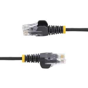 STARTECH .com networking cable Black 4,6 m Cat6 U/UTP (UTP) Round (N6PAT15BKS) - Cartouches Certifiees