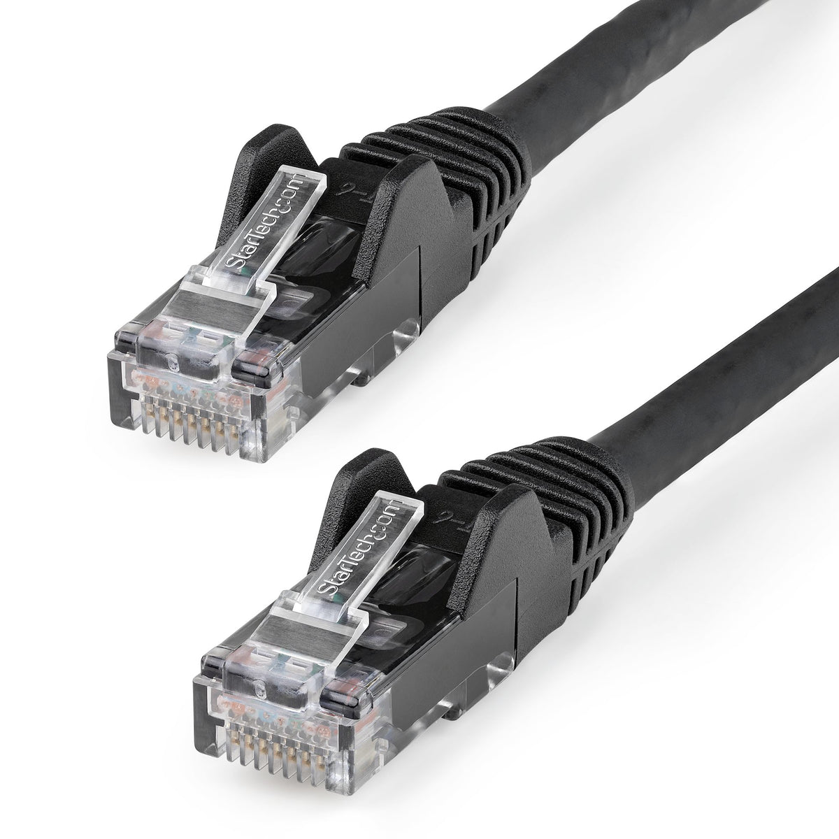 STARTECH .com networking cable Black 6,1 m Cat6 U/UTP (UTP) (N6LPATCH20BK) - Cartouches Certifiees