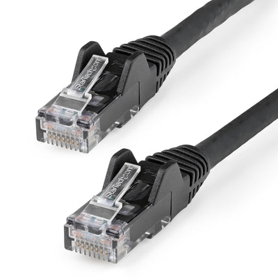 STARTECH .com networking cable Black 6,1 m Cat6 U/UTP (UTP) (N6LPATCH20BK) - Cartouches Certifiees