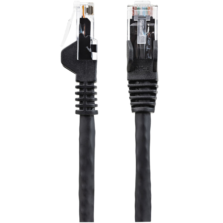 STARTECH .com networking cable Black 6,1 m Cat6 U/UTP (UTP) (N6LPATCH20BK) - Cartouches Certifiees