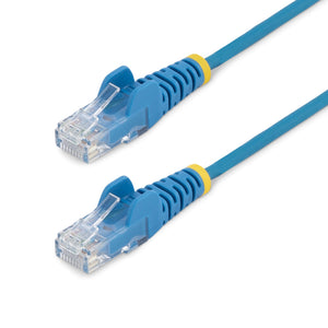 STARTECH .com networking cable Blue 0,2 m Cat6 U/UTP (UTP) (N6PAT6INBLS) - Cartouches Certifiees