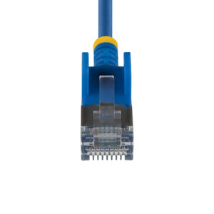 STARTECH .com networking cable Blue 0,6 m Cat6a U/FTP (STP) Round (N6APATSTP34BLS-2FT) - Cartouches Certifiees