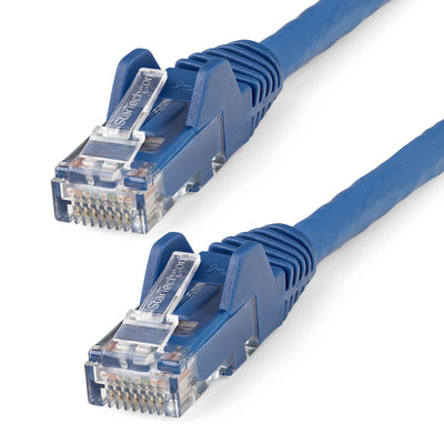 STARTECH .com networking cable Blue 10,7 m Cat6 U/UTP (UTP) (N6LPATCH35BL) - Cartouches Certifiees