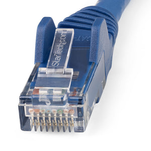 STARTECH .com networking cable Blue 15,2 m Cat6 U/UTP (UTP) (N6LPATCH50BL) - Cartouches Certifiees