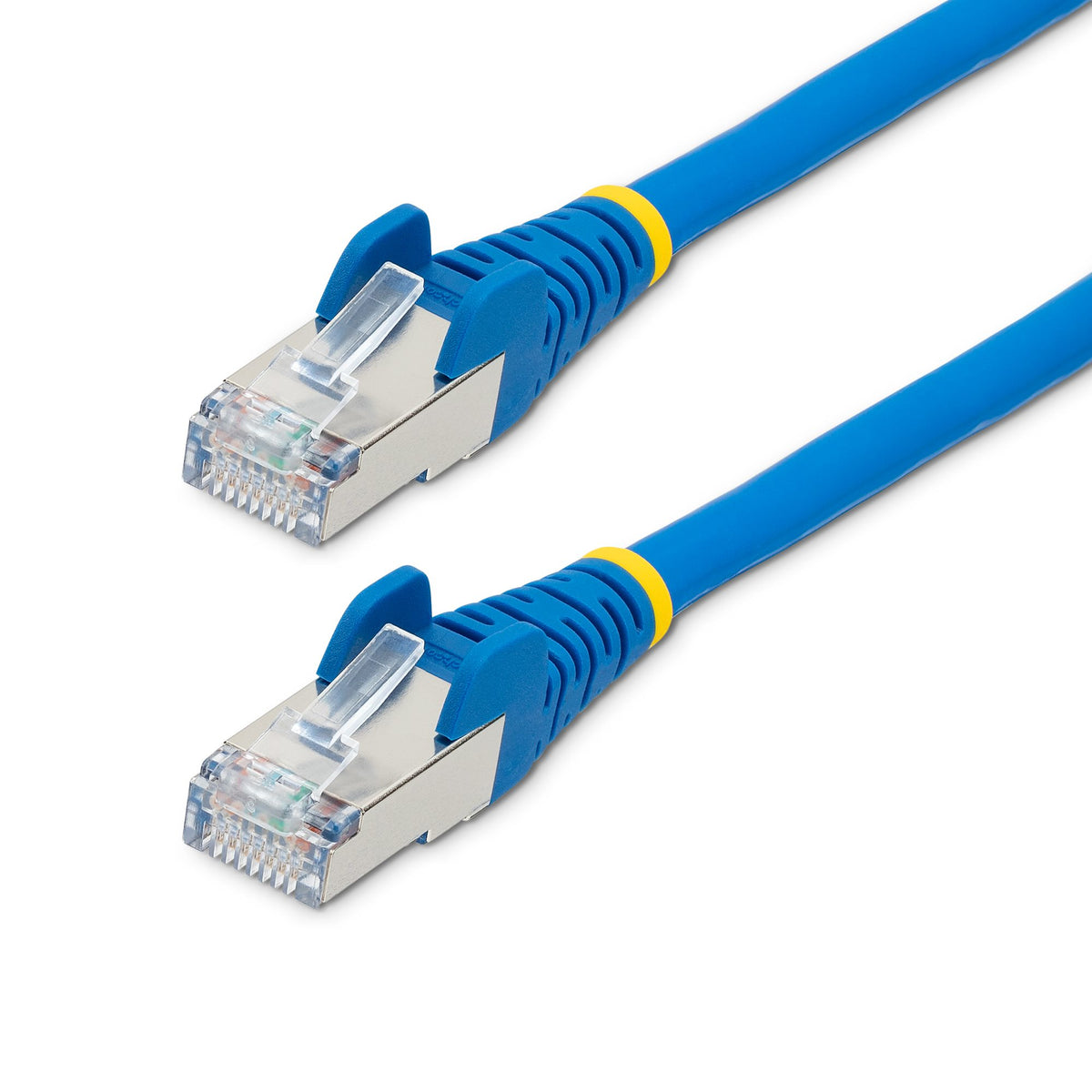STARTECH .com networking cable Blue 2,1 m S/FTP (S-STP) Round (NLBL-7F-CAT6A-PATCH) - Cartouches Certifiees