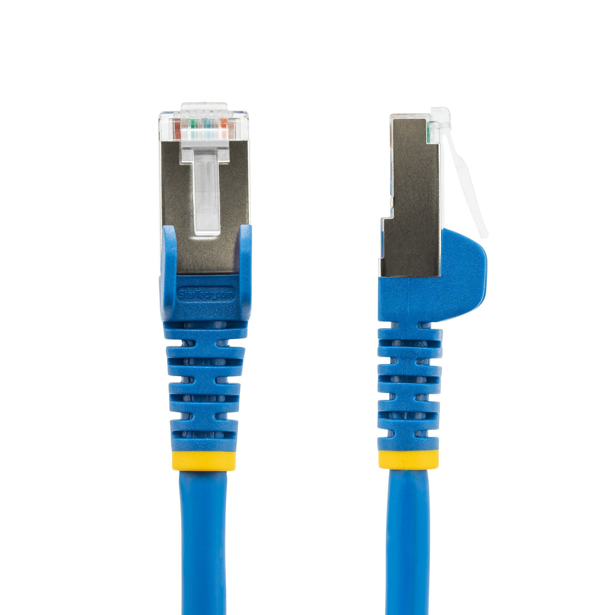 STARTECH .com networking cable Blue 2,1 m S/FTP (S-STP) Round (NLBL-7F-CAT6A-PATCH) - Cartouches Certifiees