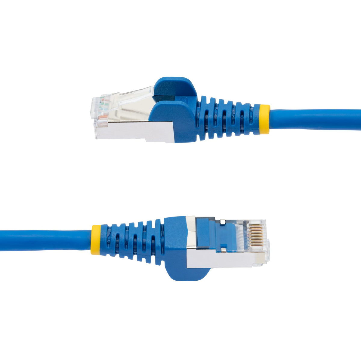 STARTECH .com networking cable Blue 2,1 m S/FTP (S-STP) Round (NLBL-7F-CAT6A-PATCH) - Cartouches Certifiees