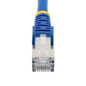 STARTECH .com networking cable Blue 2,1 m S/FTP (S-STP) Round (NLBL-7F-CAT6A-PATCH) - Cartouches Certifiees