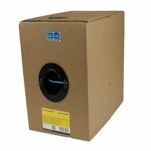 STARTECH .com networking cable Blue 304,9 m Cat5e U/UTP (UTP) (WIR5ECMPBL) - Cartouches Certifiees