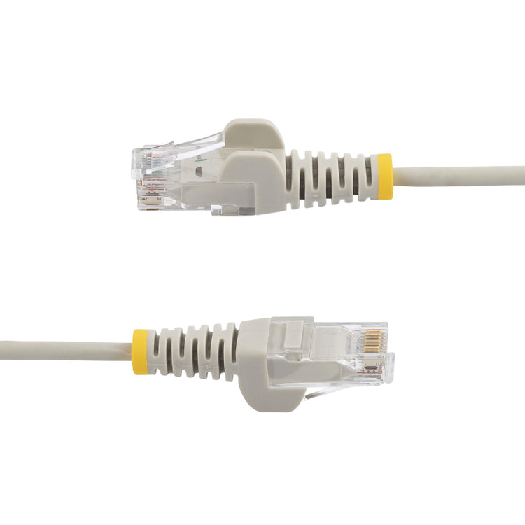 STARTECH .com networking cable Grey 0,2 m Cat6 U/UTP (UTP) (N6PAT6INGRS10PK) - Cartouches Certifiees