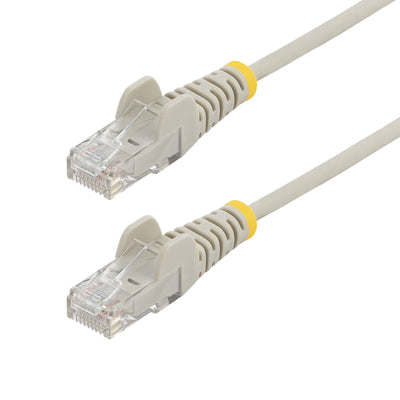 STARTECH .com networking cable Grey 0,2 m Cat6 U/UTP (UTP) Round (N6PAT9INGRS) - Cartouches Certifiees