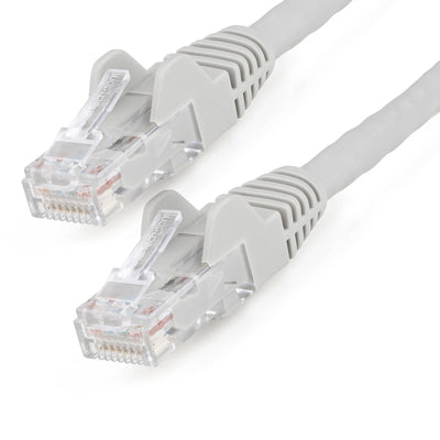 STARTECH .com networking cable Grey 0,9 m Cat6 U/UTP (UTP) Round (N6LPATCH3GR) - Cartouches Certifiees