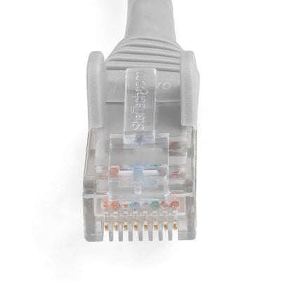 STARTECH .com networking cable Grey 0,9 m Cat6 U/UTP (UTP) Round (N6LPATCH3GR) - Cartouches Certifiees