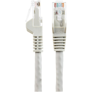 STARTECH .com networking cable Grey 0,9 m Cat6 U/UTP (UTP) Round (N6LPATCH3GR) - Cartouches Certifiees