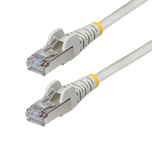STARTECH .com networking cable Grey 15,2 m S/FTP (S-STP) Round (NLGR-50F-CAT6A-PATCH) - Cartouches Certifiees
