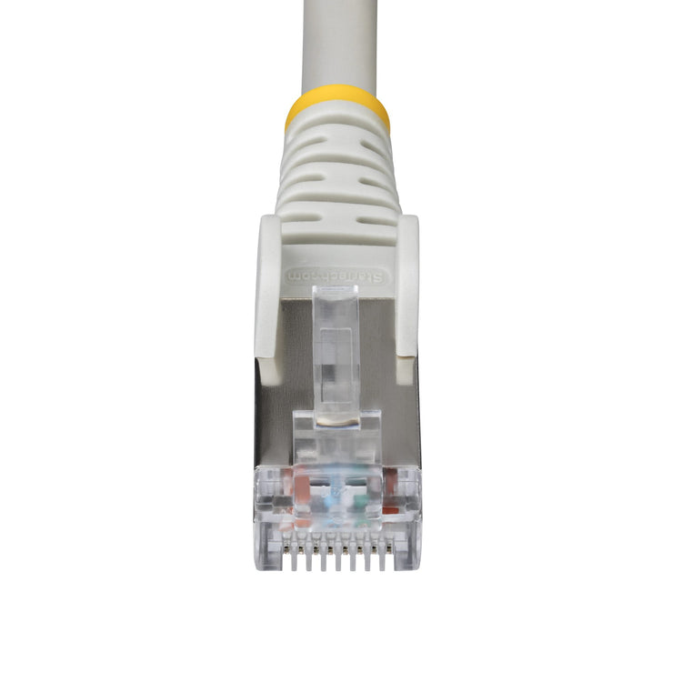 STARTECH .com networking cable Grey 15,2 m S/FTP (S-STP) Round (NLGR-50F-CAT6A-PATCH) - Cartouches Certifiees