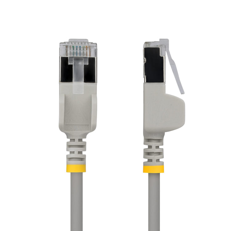 STARTECH .com networking cable Grey 4,267 m Cat6a U/FTP (STP) Round (N6APATSTP34GRS-14FT) - Cartouches Certifiees