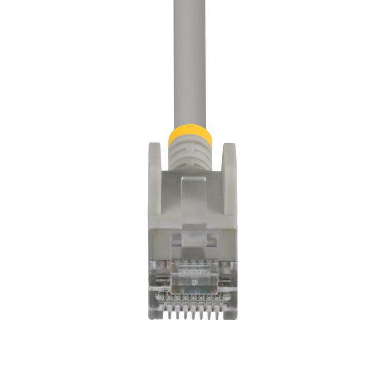STARTECH .com networking cable Grey 4,267 m Cat6a U/FTP (STP) Round (N6APATSTP34GRS-14FT) - Cartouches Certifiees