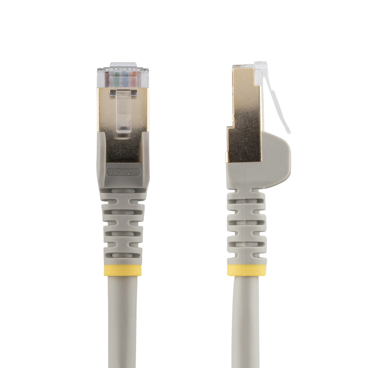 STARTECH .com networking cable Grey 9,1 m Cat6a (C6ASPAT35GR) - Cartouches Certifiees