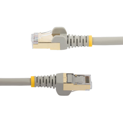 STARTECH .com networking cable Grey 9,1 m Cat6a (C6ASPAT35GR) - Cartouches Certifiees