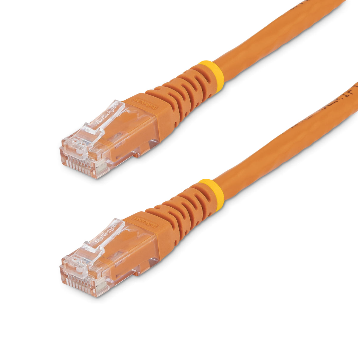 STARTECH .com networking cable Orange 1,8 m Cat6 U/UTP (UTP) (C6PATCH6OR) - Cartouches Certifiees