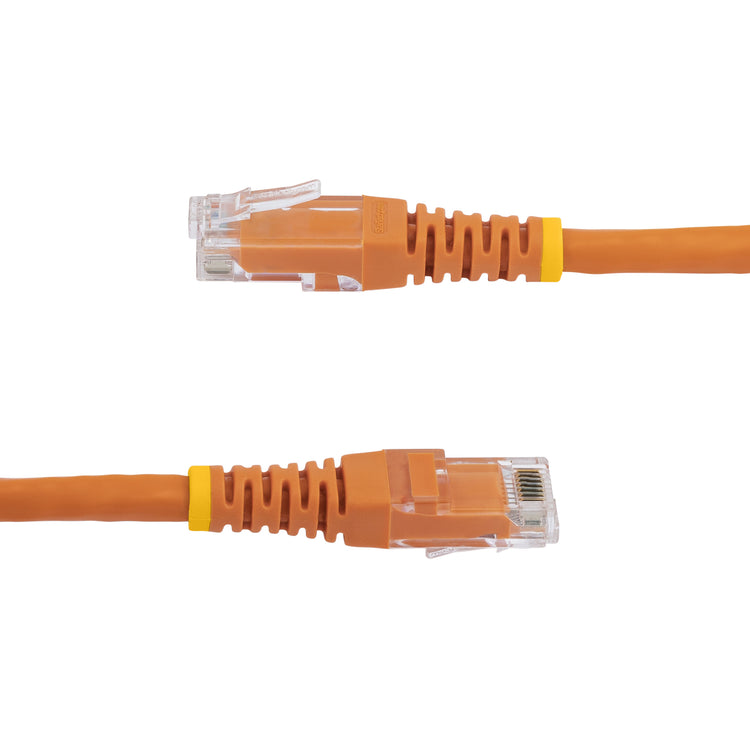 STARTECH .com networking cable Orange 1,8 m Cat6 U/UTP (UTP) (C6PATCH6OR) - Cartouches Certifiees