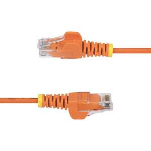 STARTECH .com networking cable Orange 7,6 m Cat6 U/UTP (UTP) Round (N6PAT25ORS) - Cartouches Certifiees