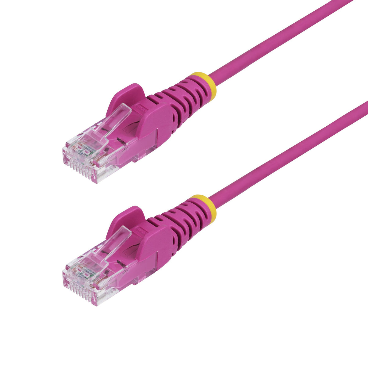 STARTECH .com networking cable Pink 0,2 m Cat6 U/UTP (UTP) Round (N6PAT6INPKS) - Cartouches Certifiees