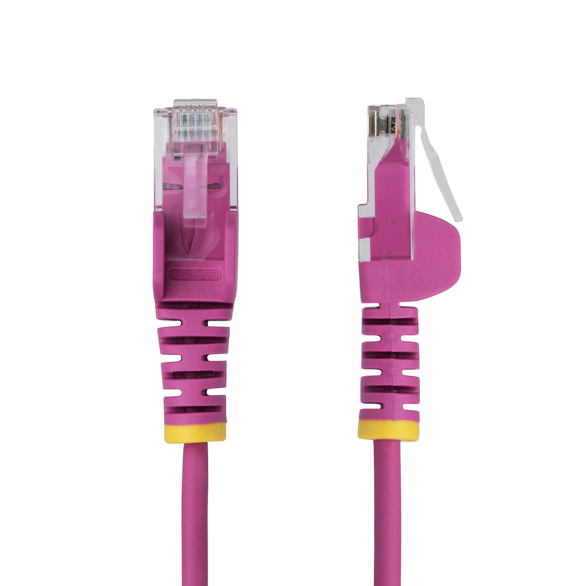 STARTECH .com networking cable Pink 0,3 m Cat6 U/UTP (UTP) Round (N6PAT1PKS) - Cartouches Certifiees