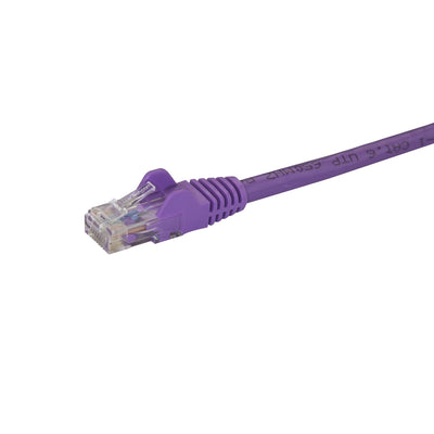 STARTECH .com networking cable Purple 0,6 m Cat6 U/UTP (UTP) (N6PATCH2PL) - Cartouches Certifiees