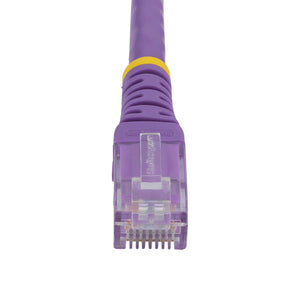 STARTECH .com networking cable Purple 7,6 m Cat6 U/UTP (UTP) (C6PATCH25PL) - Cartouches Certifiees