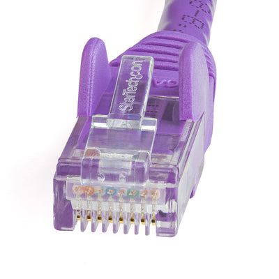 STARTECH .com networking cable Purple 7,62 m Cat6 U/UTP (UTP) (N6PATCH25PL) - Cartouches Certifiees