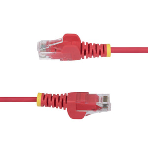STARTECH .com networking cable Red 7,6 m Cat6 U/UTP (UTP) Round (N6PAT25RDS) - Cartouches Certifiees