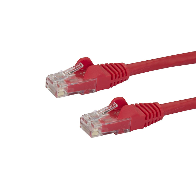 STARTECH .com networking cable Red 7,62 m Cat6 U/UTP (UTP) (N6PATCH25RD) - Cartouches Certifiees