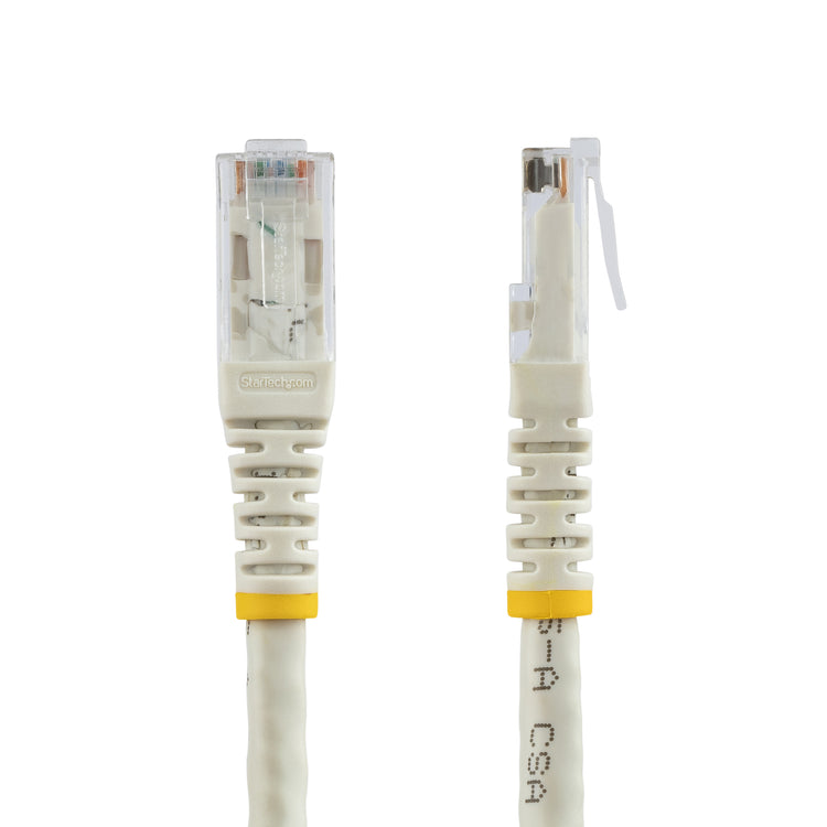 STARTECH .com networking cable White 0,3 m Cat6 U/UTP (UTP) (C6PATCH1WH) - Cartouches Certifiees