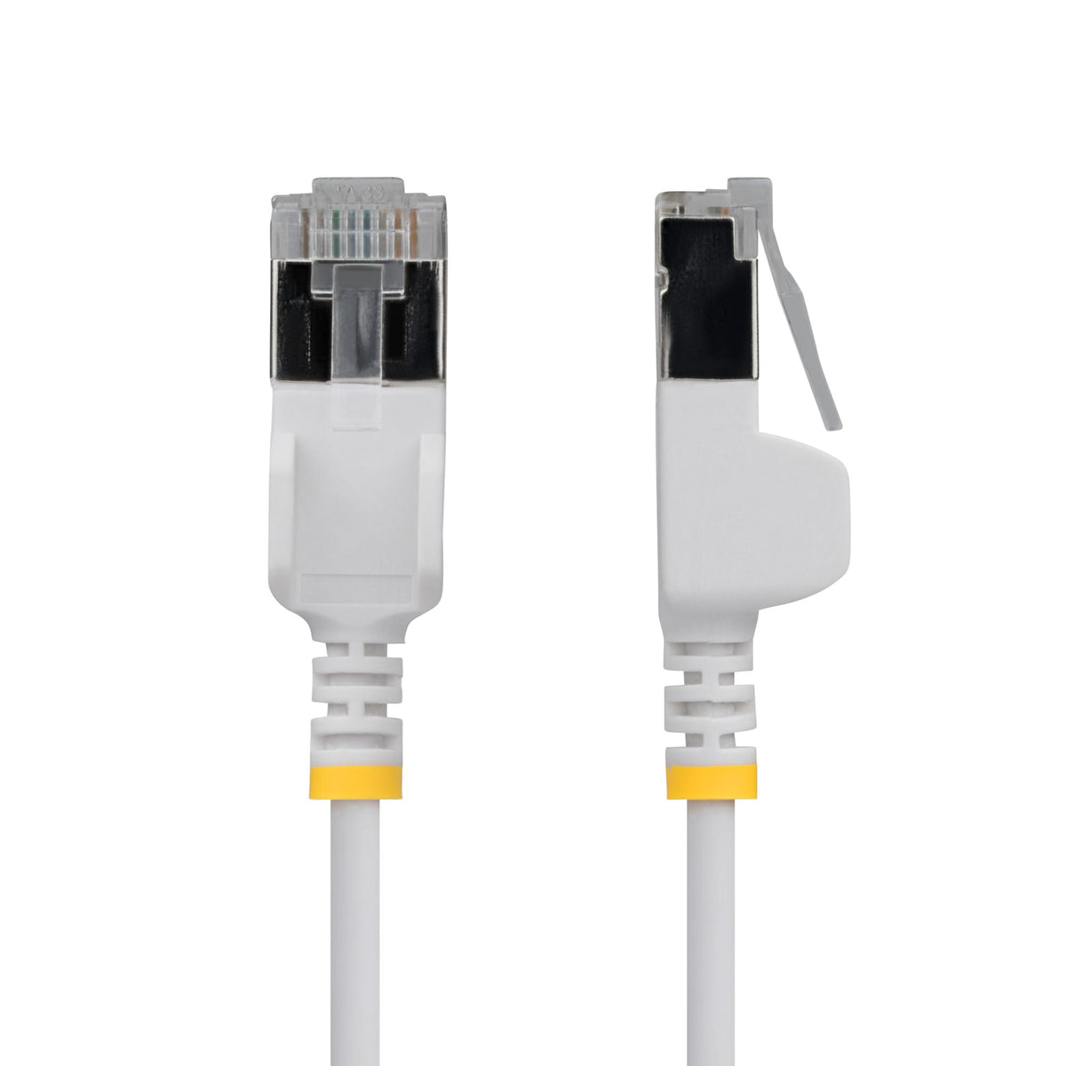 STARTECH .com networking cable White 0,915 m Cat6a U/FTP (STP) Round (N6APATSTP34WHS-3FT) - Cartouches Certifiees
