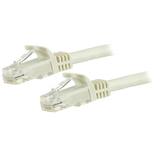 STARTECH .com networking cable White 2,4 m Cat6 U/UTP (UTP) (N6PATCH8WH) - Cartouches Certifiees
