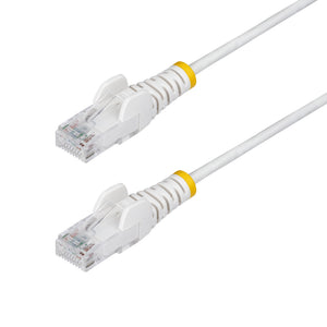 STARTECH .com networking cable White 3 m Cat6 U/UTP (UTP) Round (N6PAT10WHS) - Cartouches Certifiees