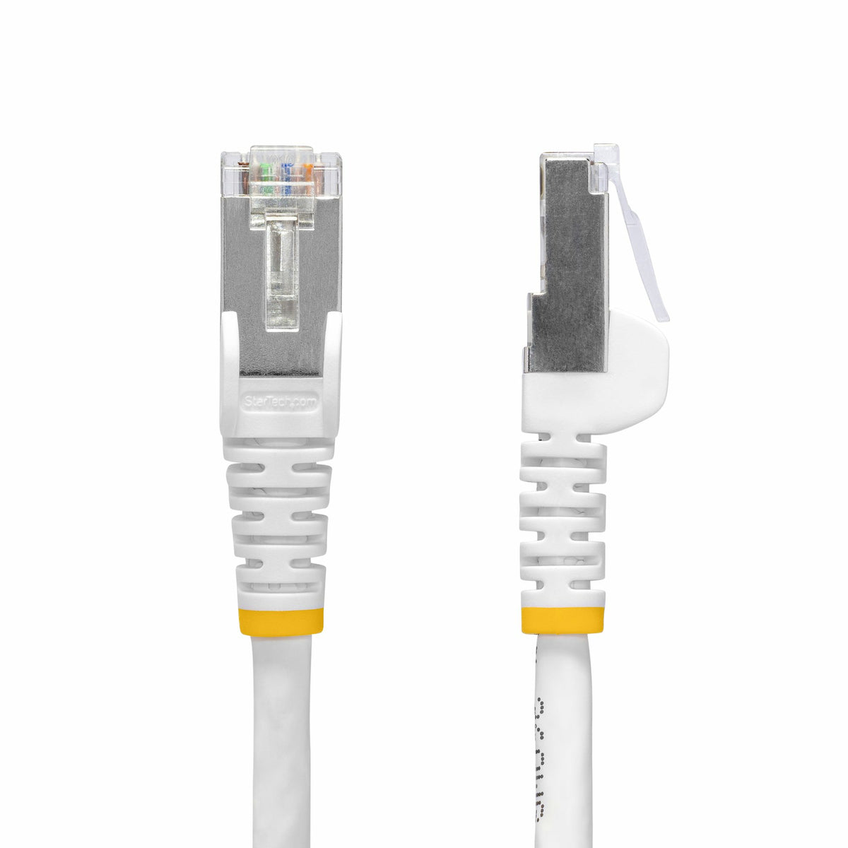 STARTECH .com networking cable White 3 m S/FTP (S-STP) Round (NLWH-10F-CAT8-PATCH) - Cartouches Certifiees