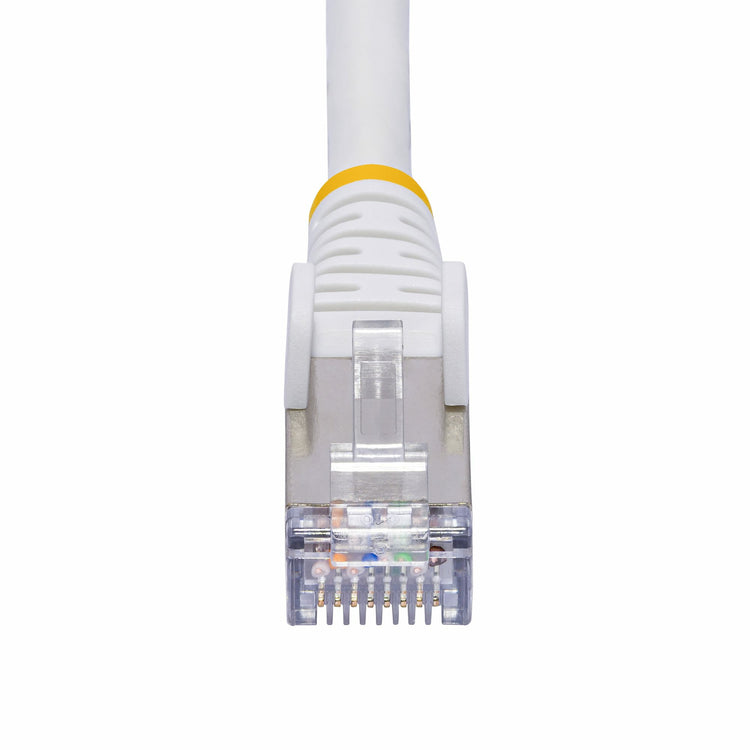 STARTECH .com networking cable White 3 m S/FTP (S-STP) Round (NLWH-10F-CAT8-PATCH) - Cartouches Certifiees