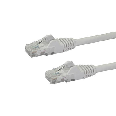 STARTECH .com networking cable White 30,5 m Cat6 U/UTP (UTP) (N6PATCH100WH) - Cartouches Certifiees