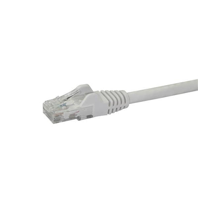 STARTECH .com networking cable White 30,5 m Cat6 U/UTP (UTP) (N6PATCH100WH) - Cartouches Certifiees