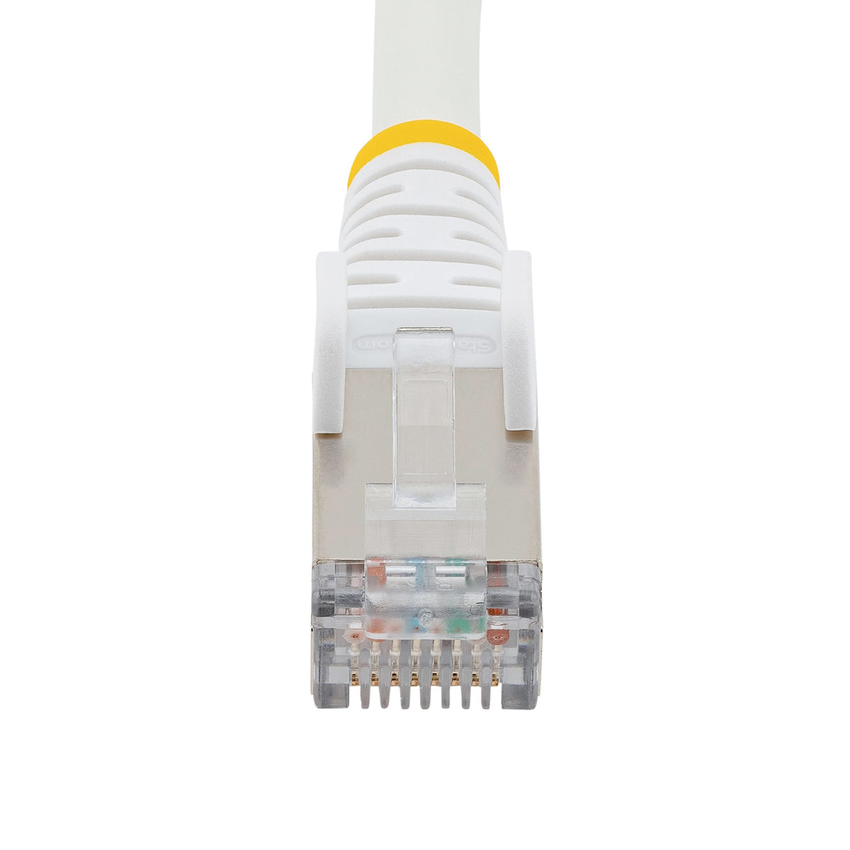 STARTECH .com networking cable White 4,3 m S/FTP (S-STP) Round (NLWH-14F-CAT6A-PATCH) - Cartouches Certifiees