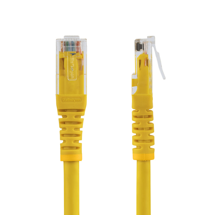 STARTECH .com networking cable Yellow 0,3 m Cat6 U/UTP (UTP) (C6PATCH1YL) - Cartouches Certifiees