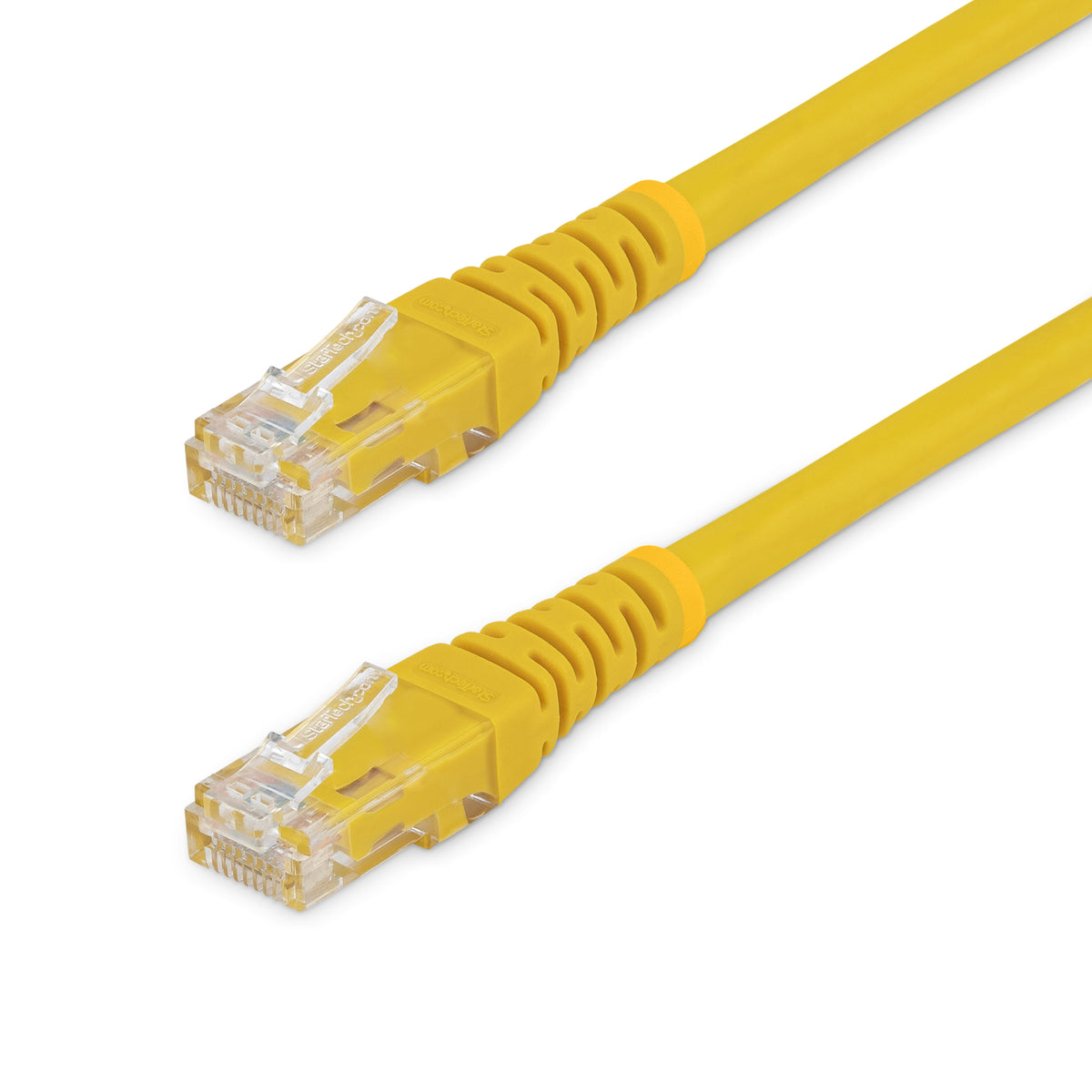 STARTECH .com networking cable Yellow 10,67 m Cat6 U/UTP (UTP) (C6PATCH35YL) - Cartouches Certifiees