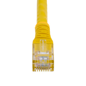 STARTECH .com networking cable Yellow 10,67 m Cat6 U/UTP (UTP) (C6PATCH35YL) - Cartouches Certifiees