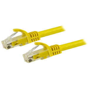STARTECH .com networking cable Yellow 3,7 m Cat6 U/UTP (UTP) (N6PATCH12YL) - Cartouches Certifiees