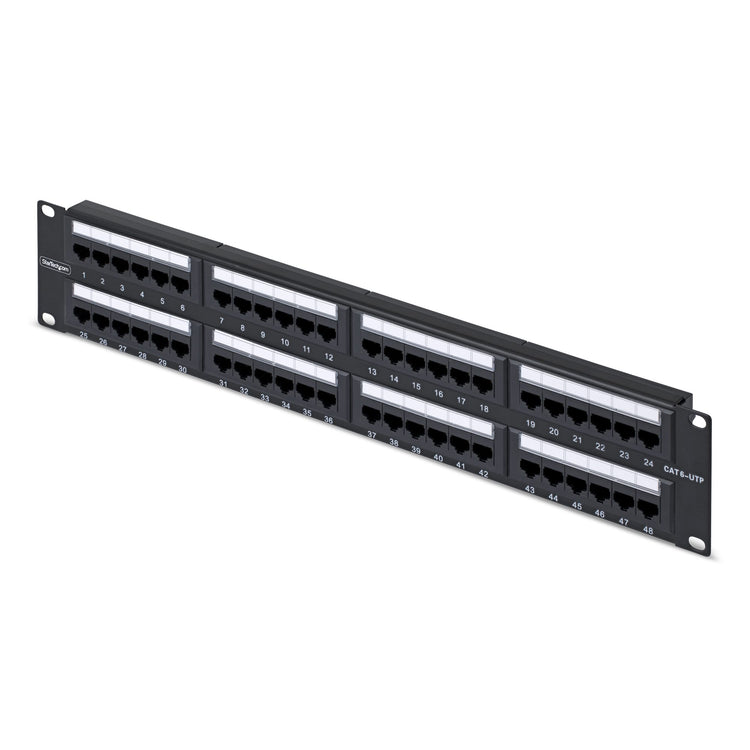 STARTECH .com patch panel 2U (CPANEL48) - Cartouches Certifiees